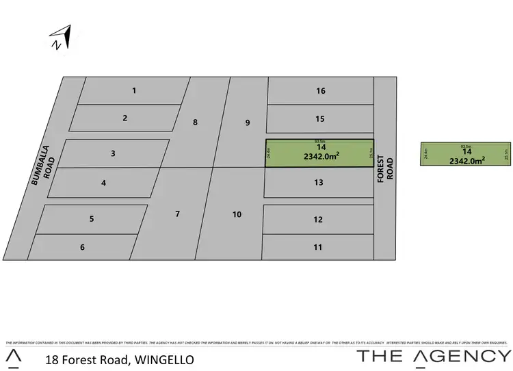 Floorplan of Homely land listing, 18 Forest Road, Wingello NSW 2579