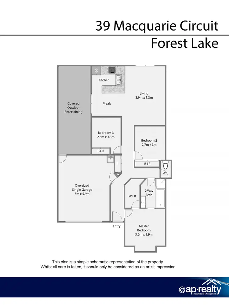Floorplan of Homely house listing, 39 Macquarie Circuit, Forest Lake QLD 4078
