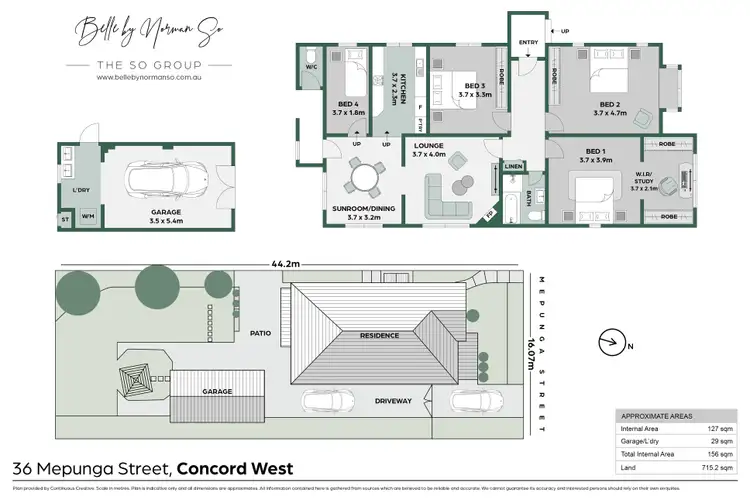 Floorplan of Homely house listing, 36 Mepunga Street, Concord West NSW 2138