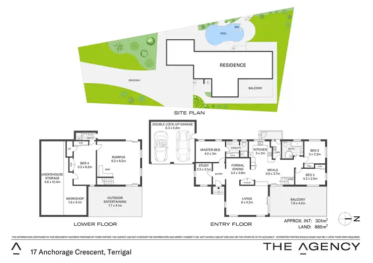 Floorplan of Homely house listing, 17 Anchorage Crescent, Terrigal NSW 2260