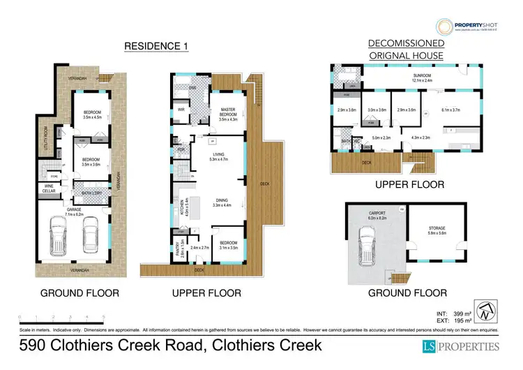Floorplan of Homely house listing, 590 Clothiers Creek Road, Clothiers Creek NSW 2484