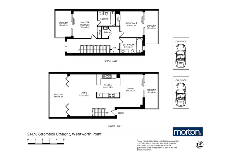 Floorplan of Homely apartment listing, 214/3 Stromboli Strait, Wentworth Point NSW 2127