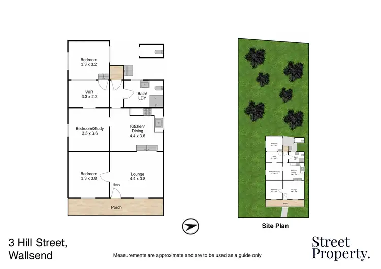 Floorplan of Homely house listing, 3 Hill Street, Wallsend NSW 2287