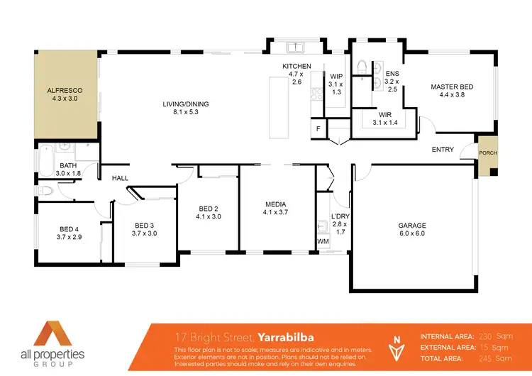 Floorplan of Homely house listing, 17 Bright Street, Yarrabilba QLD 4207