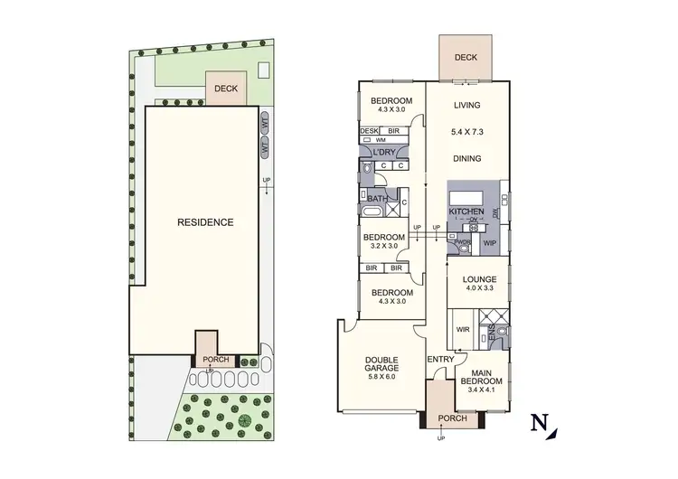 Floorplan of Homely house listing, 6A Morris Road, Croydon VIC 3136