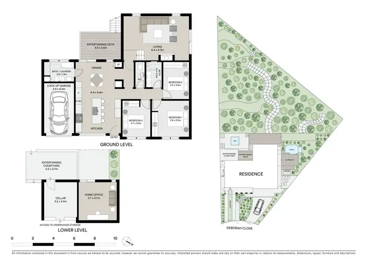 Floorplan of Homely house listing, 11 Deborah Close, Mount Colah NSW 2079