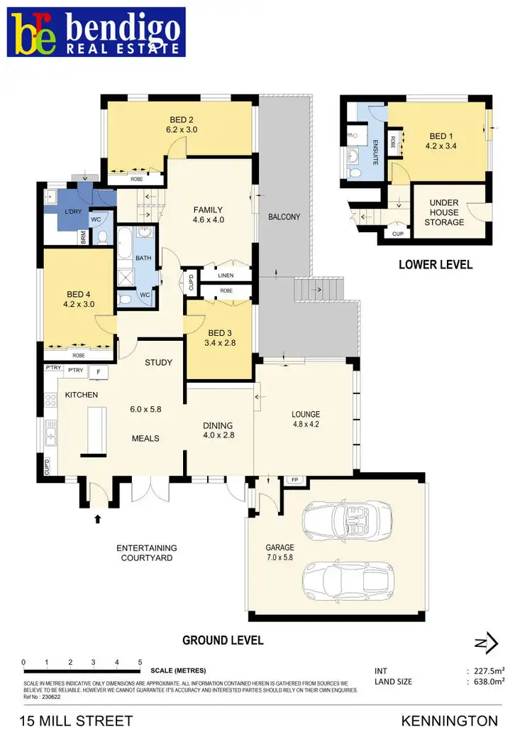 Floorplan of Homely house listing, 15 Mill Street, Kennington VIC 3550
