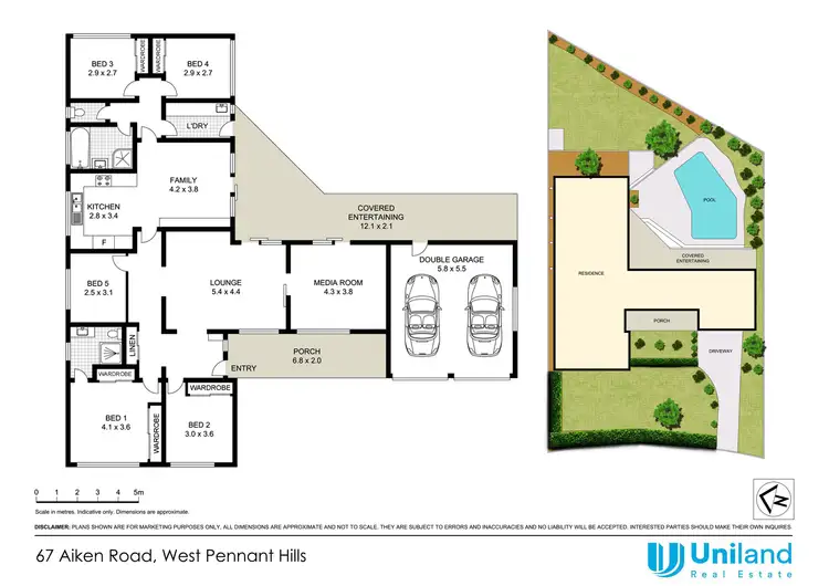 Floorplan of Homely house listing, 67 Aiken Road, West Pennant Hills NSW 2125