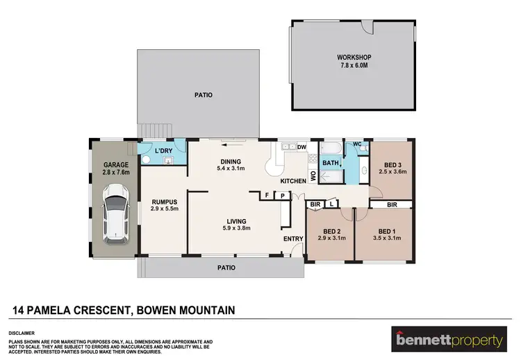 Floorplan of Homely house listing, 14 Pamela Crescent, Bowen Mountain NSW 2753