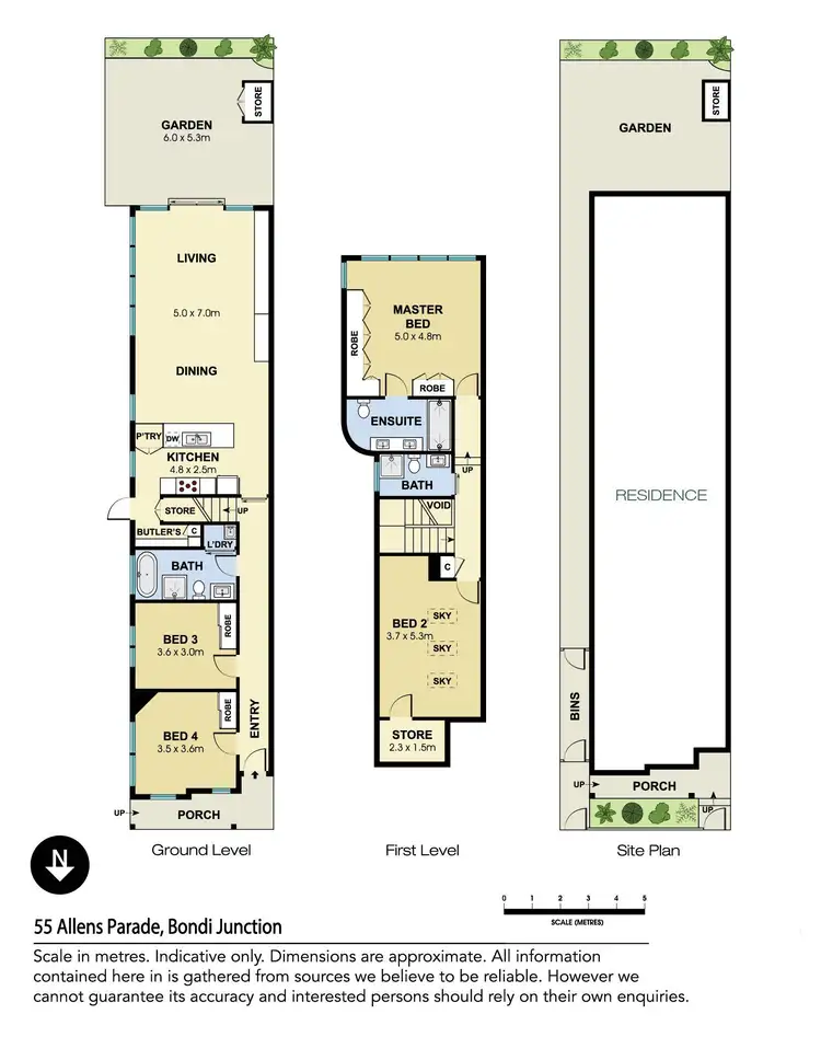 Floorplan of Homely house listing, 55 Allens Parade, Bondi Junction NSW 2022