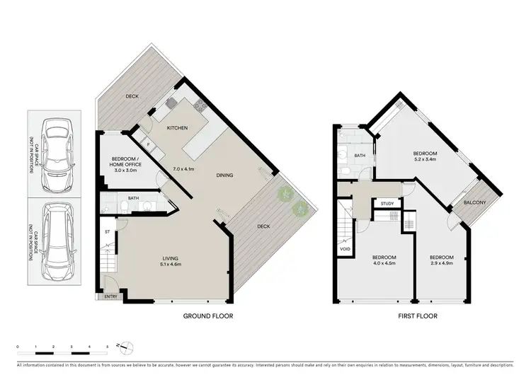 Floorplan of Homely townhouse listing, 1/5 The Terrace, Armadale VIC 3143