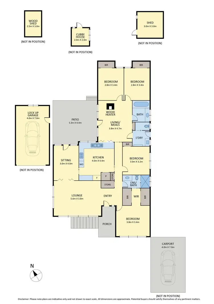 Floorplan of Homely house listing, 26 Howey Street, Gisborne VIC 3437
