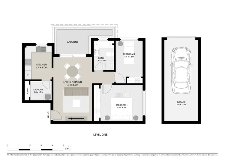 Floorplan of Homely apartment listing, 3/11 Kiora Road, Miranda NSW 2228
