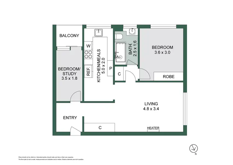 Floorplan of Homely apartment listing, 6/213 Grange Road, Glen Huntly VIC 3163