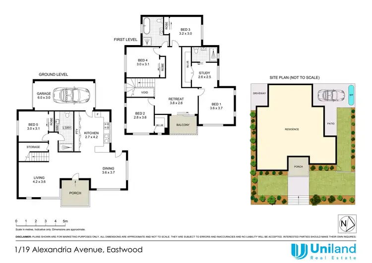Floorplan of Homely townhouse listing, 1/19 Alexandria Avenue, Eastwood NSW 2122