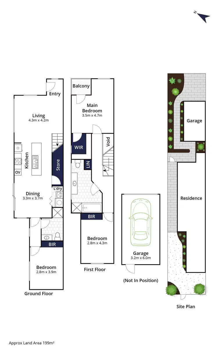 Floorplan of Homely house listing, 25 Murray Street, Mornington VIC 3931