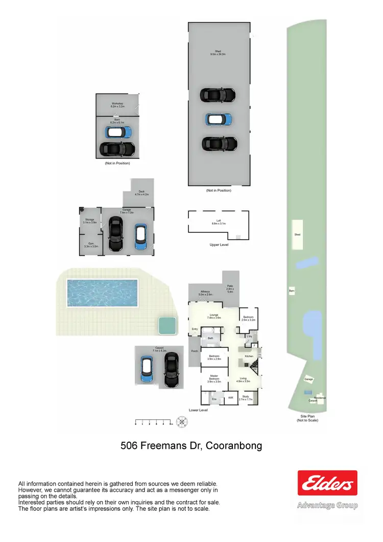 Floorplan of Homely rural property listing, 506 Freemans Drive, Cooranbong NSW 2265