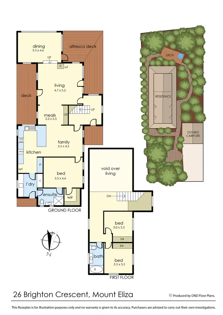 Floorplan of Homely house listing, 26 Brighton Crescent, Mount Eliza VIC 3930