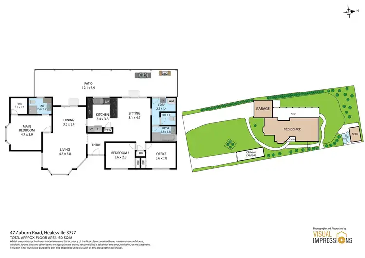 Floorplan of Homely house listing, 47 Auburn Road, Healesville VIC 3777