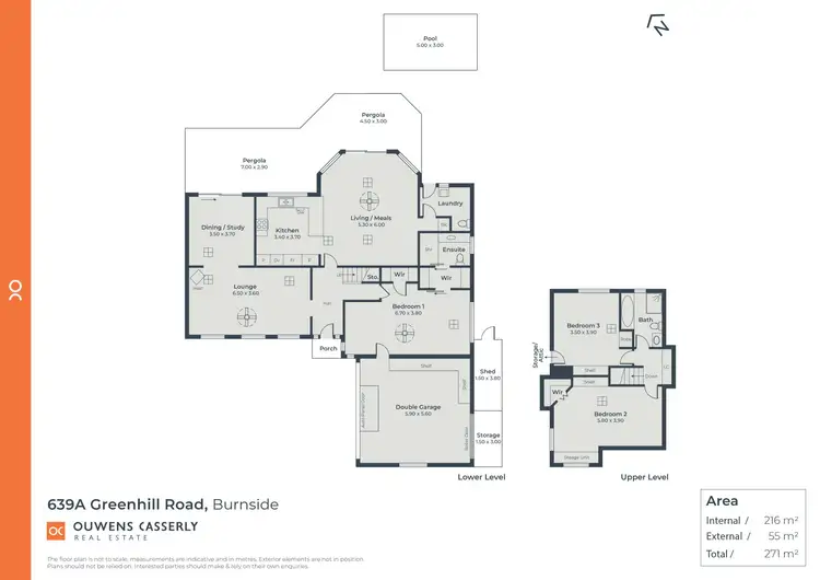 Floorplan of Homely house listing, 639A Greenhill Road, Burnside SA 5066