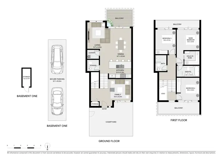 Floorplan of Homely townhouse listing, 43/2 Corea Street, Sylvania NSW 2224