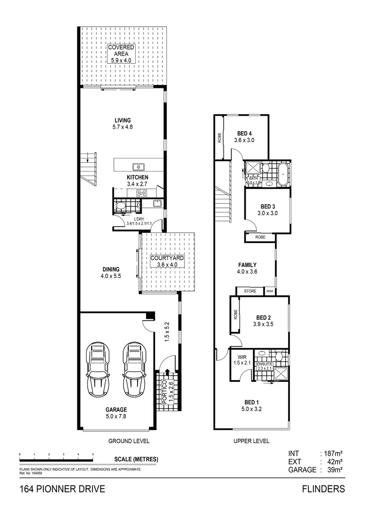 Floorplan of Homely house listing, 164 Pioneer Drive, Flinders NSW 2529