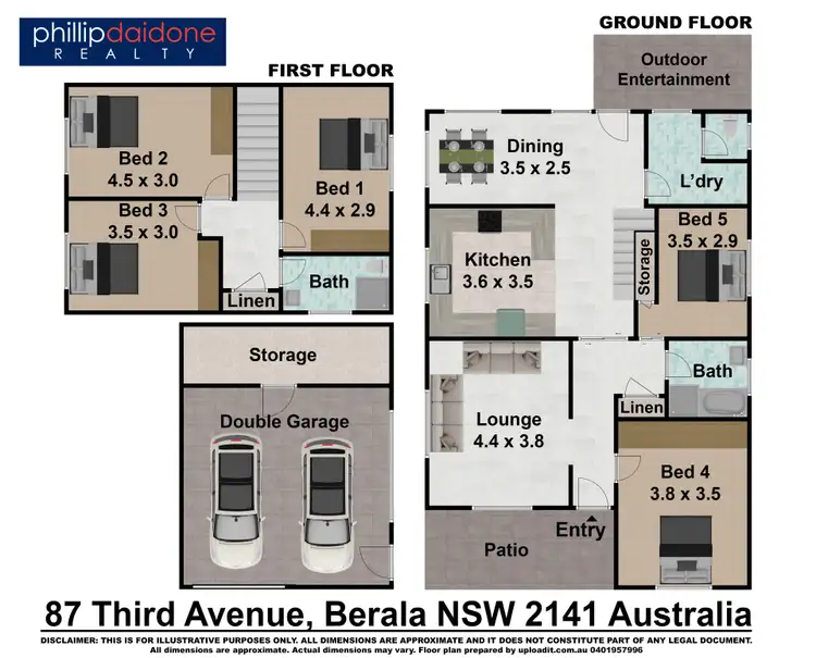 Floorplan of Homely house listing, 87 Third Avenue, Berala NSW 2141