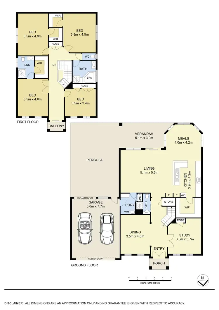 Floorplan of Homely house listing, 4 Tambo Crescent, Taylors Hill VIC 3037