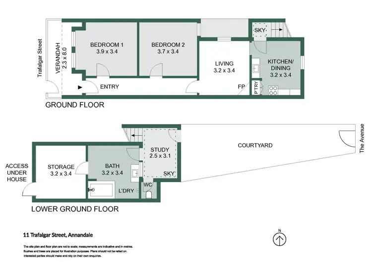 Floorplan of Homely house listing, 11 Trafalgar Street, Annandale NSW 2038