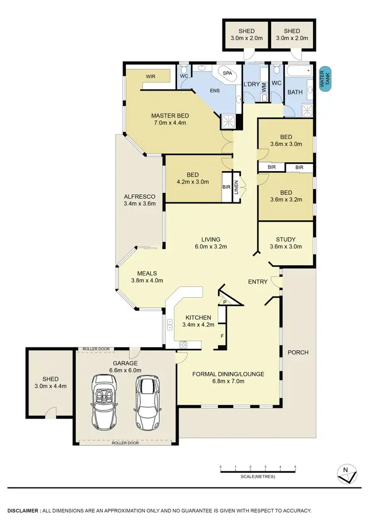 Floorplan of Homely house listing, 22 Colston Drive, Hillside VIC 3037