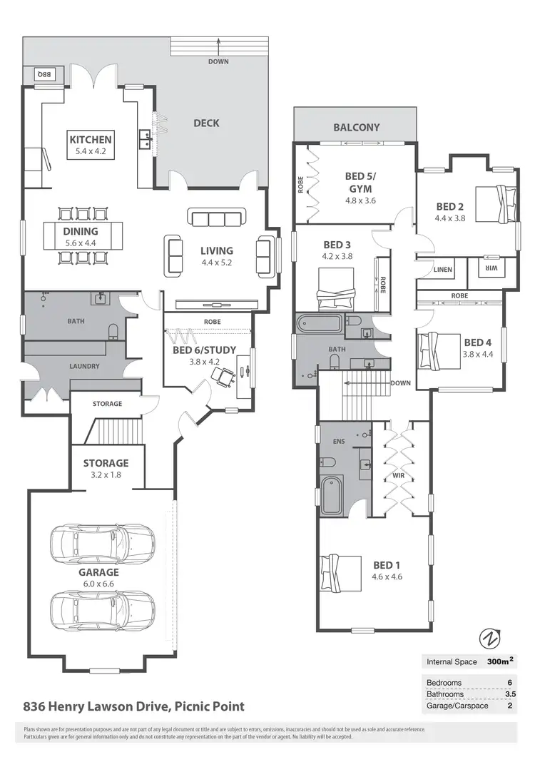 Floorplan of Homely house listing, 836 Henry Lawson Drive, Picnic Point NSW 2213