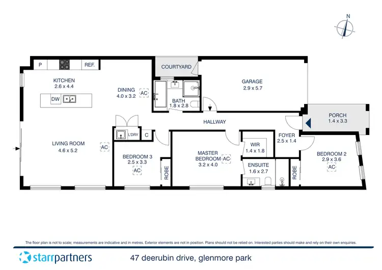 Floorplan of Homely house listing, 47 Deerubbin Drive, Glenmore Park NSW 2745