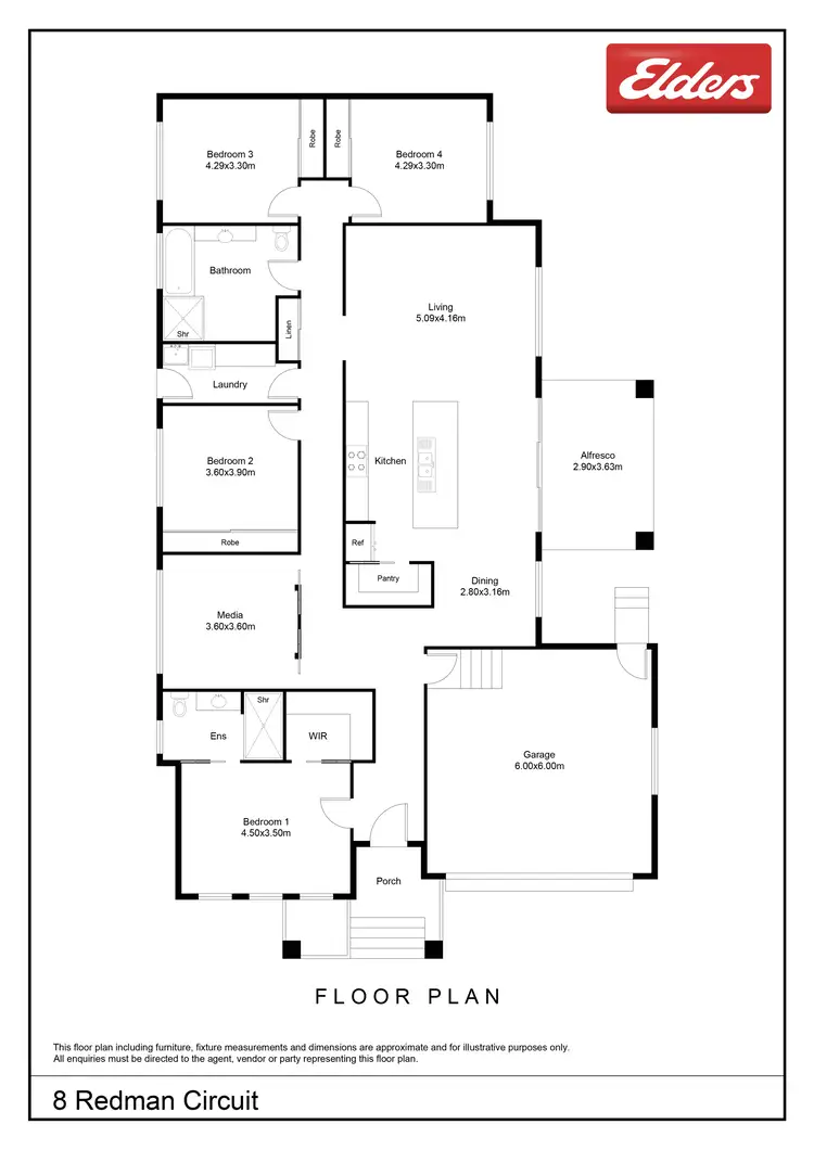 Floorplan of Homely house listing, 8 Redman Circuit, Goulburn NSW 2580