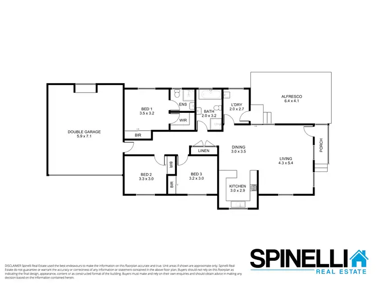 Floorplan of Homely villa listing, 1/98 Pur Pur Avenue, Lake Illawarra NSW 2528