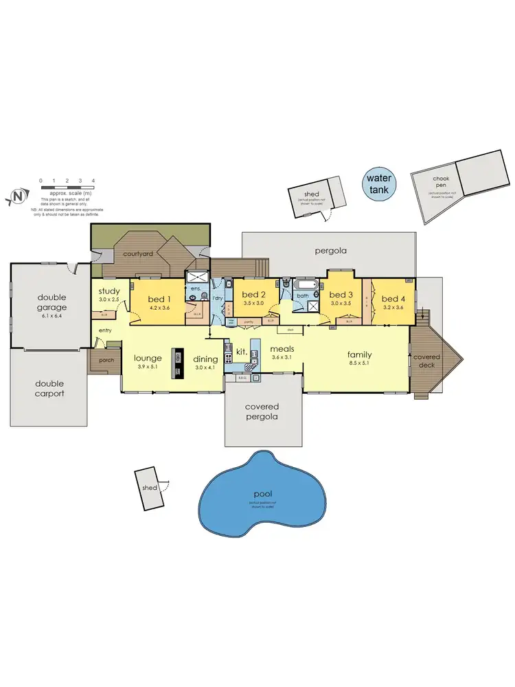 Floorplan of Homely house listing, 16 Launders Avenue, Wonga Park VIC 3115