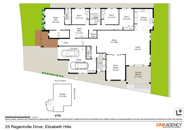 Floorplan of Homely house listing, 25 Regentville Drive, Elizabeth Hills NSW 2171
