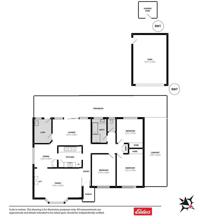 Floorplan of Homely house listing, 13 Marlborough Avenue, Victor Harbor SA 5211