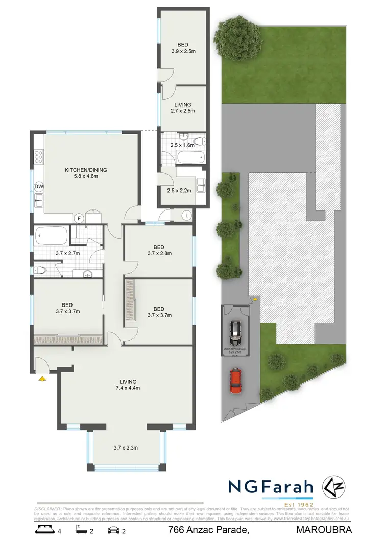 Floorplan of Homely house listing, 766 Anzac Parade, Maroubra NSW 2035