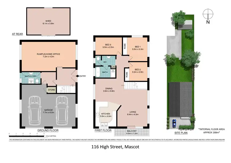 Floorplan of Homely house listing, 116 High Street, Mascot NSW 2020