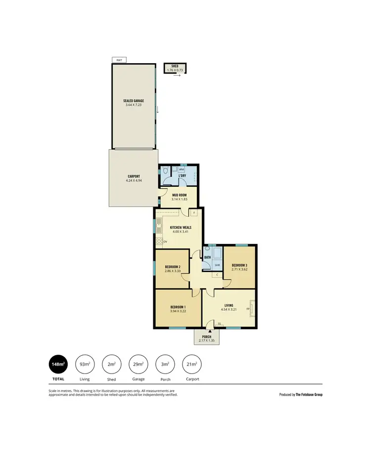 Floorplan of Homely house listing, 15 Coles Street, Plympton Park SA 5038