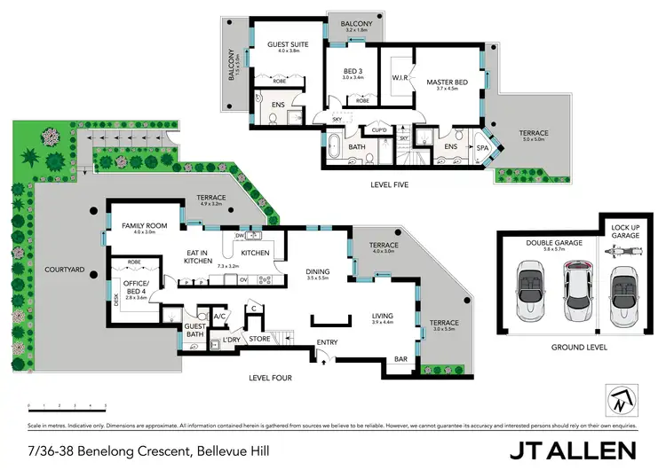 Floorplan of Homely apartment listing, 7/36-38 Benelong Crescent, Bellevue Hill NSW 2023