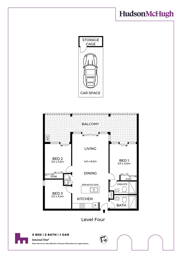 Floorplan of Homely unit listing, 405/7 Paddock Street, Lidcombe NSW 2141