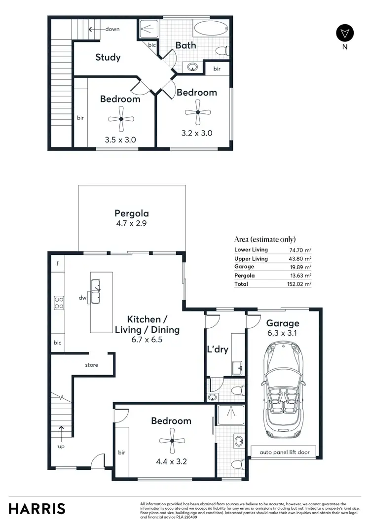 Floorplan of Homely house listing, 21 Riesling Avenue, Glengowrie SA 5044