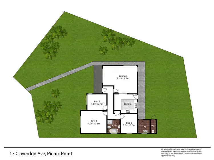 Floorplan of Homely house listing, 17 Claverdon Avenue, Picnic Point NSW 2213