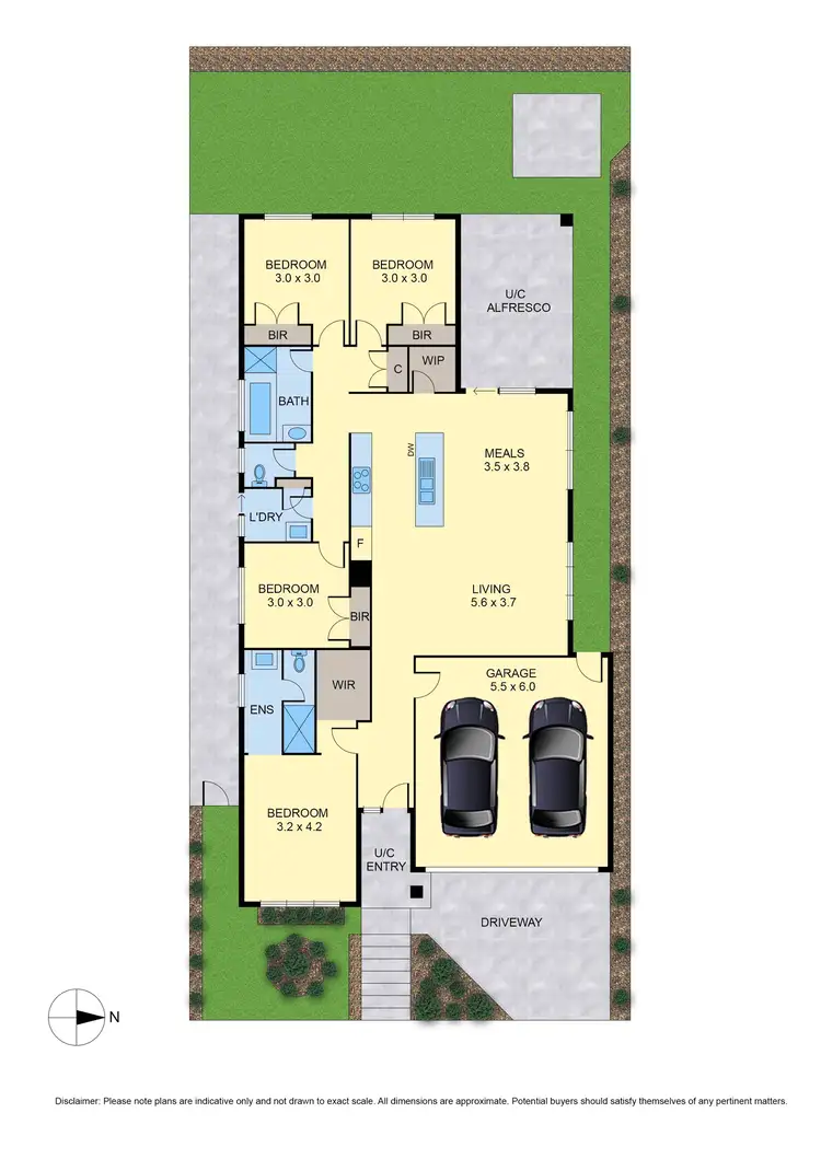Floorplan of Homely house listing, 32 Chase Avenue, Wollert VIC 3750