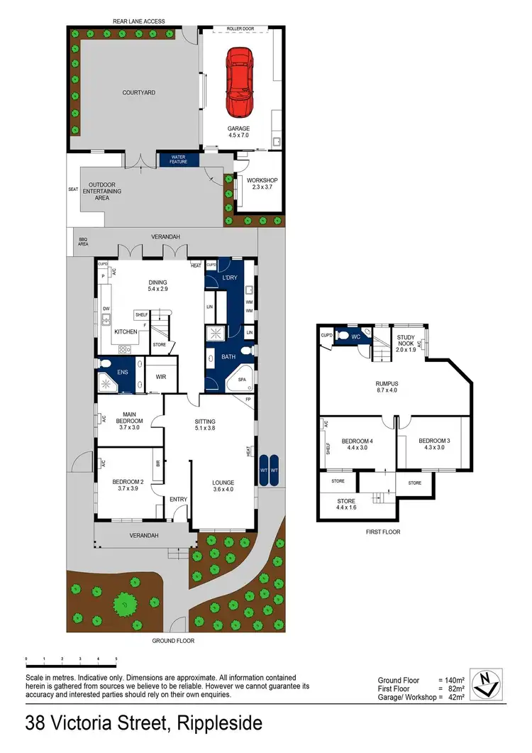 Floorplan of Homely house listing, 38 Victoria Street, Rippleside VIC 3215