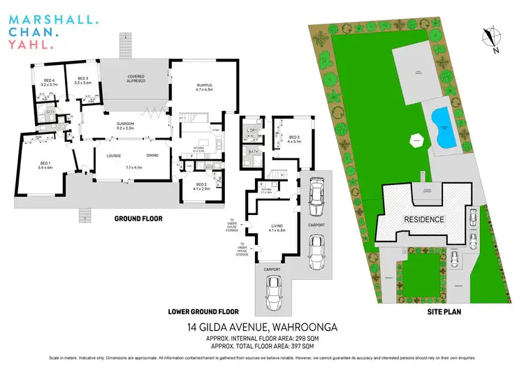 Floorplan of Homely house listing, 14 Gilda Avenue, Wahroonga NSW 2076
