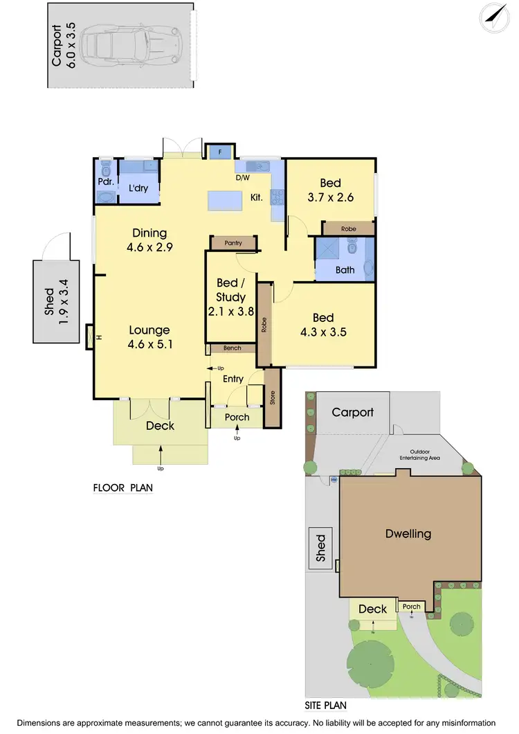 Floorplan of Homely house listing, 1/19 Dowle Street, Macleod VIC 3085