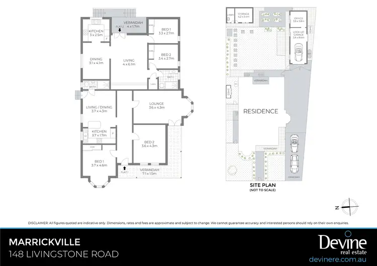 Floorplan of Homely house listing, 148 Livingstone Road, Marrickville NSW 2204