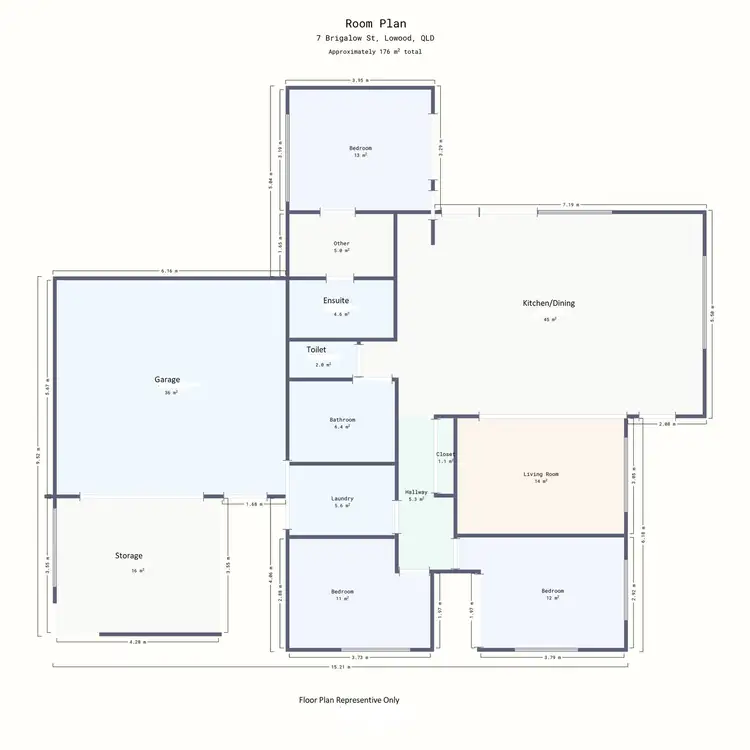 Floorplan of Homely house listing, 7 Brigalow Street, Lowood QLD 4311